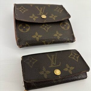 Louis Vuitton Monogram Wallet Set *Project* Elise Wallet and Key Holder.